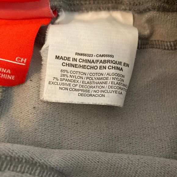 Nike Sweatpants Women S Gray Black Stripe Cotton Stretch Knit Drawstring Joggers - Picture 6 of 10